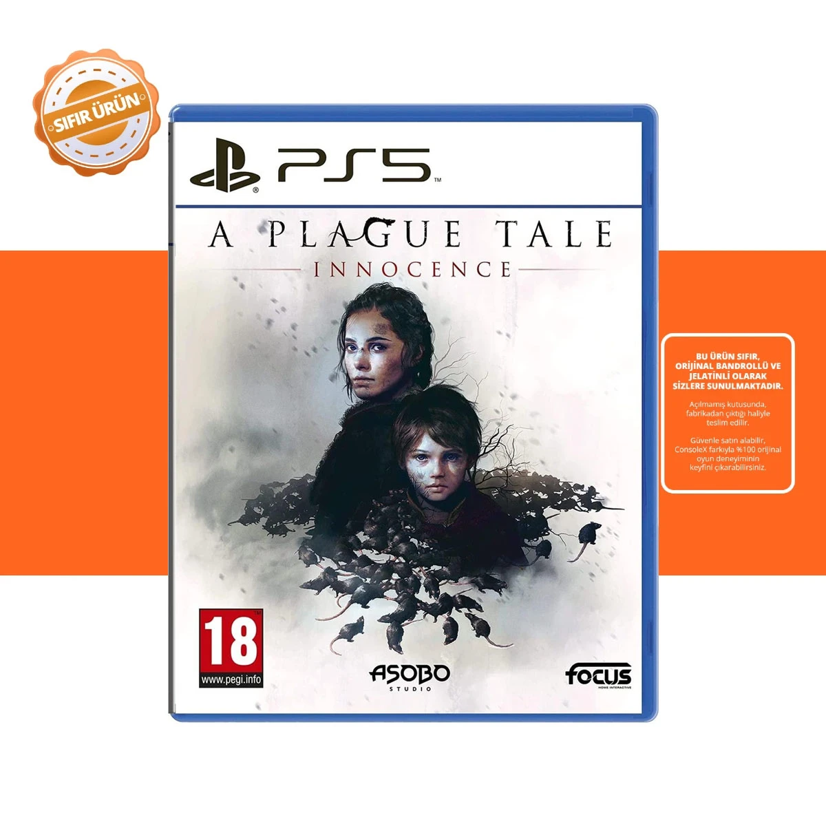 A Plague Tale: Innocence - Ps5 Oyun [SIFIR]