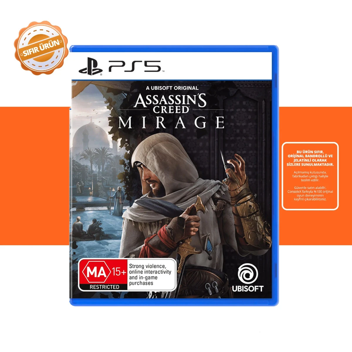 Assassins Creed Mirage - Ps5 Oyun [SIFIR]