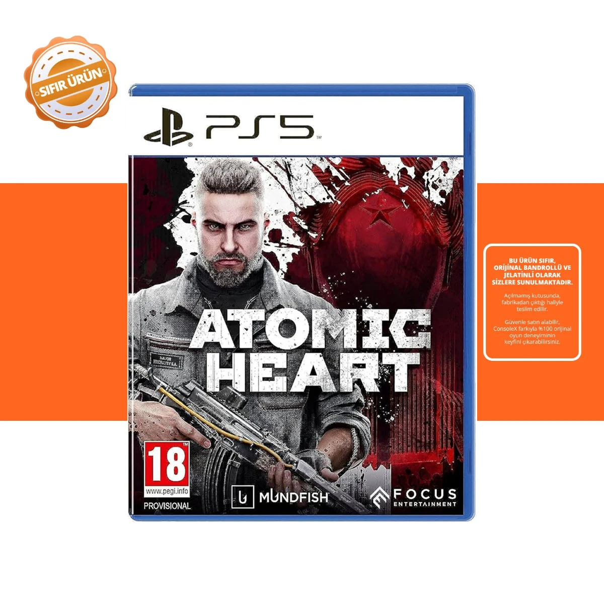 Atomic Heart - Ps5 Oyun [SIFIR]