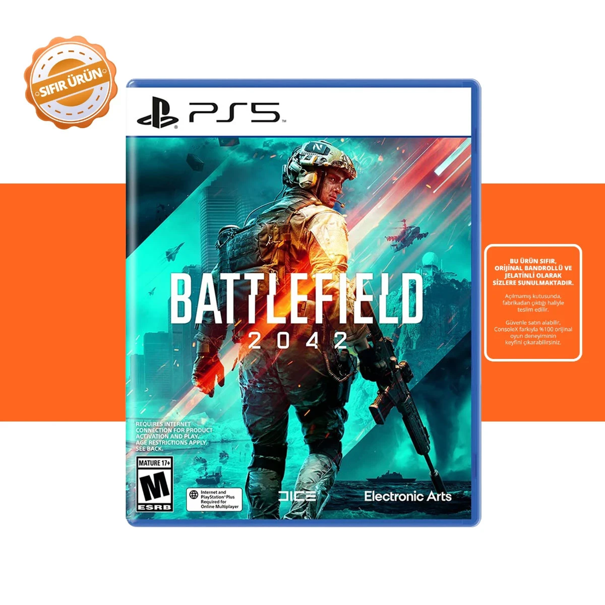 Battlefield 2042 - Ps5 Oyun [SIFIR]