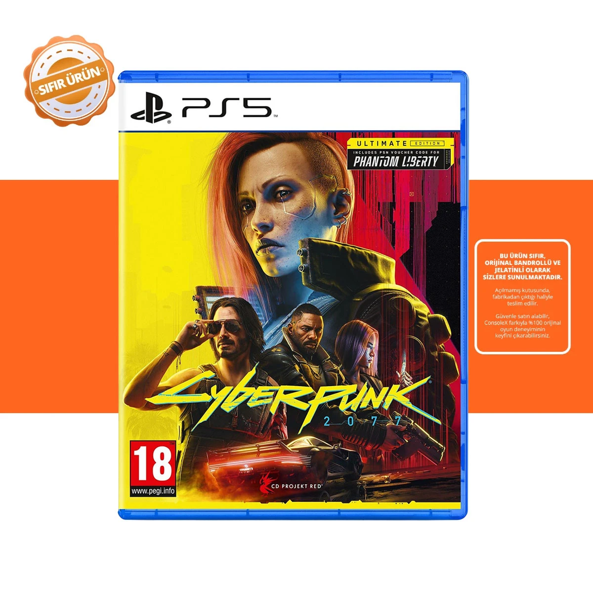 Cyberpunk Ultimate Edition - Ps5 Oyun [SIFIR]