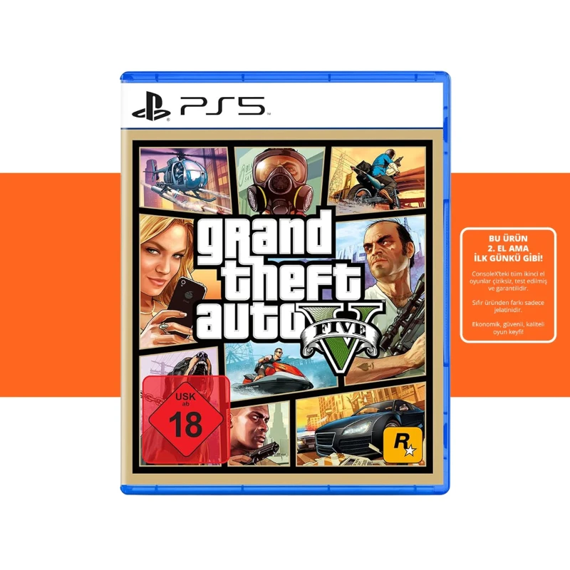 [2.EL] GTA 5 - Grand Theft Auto V - Ps5 Oyun
