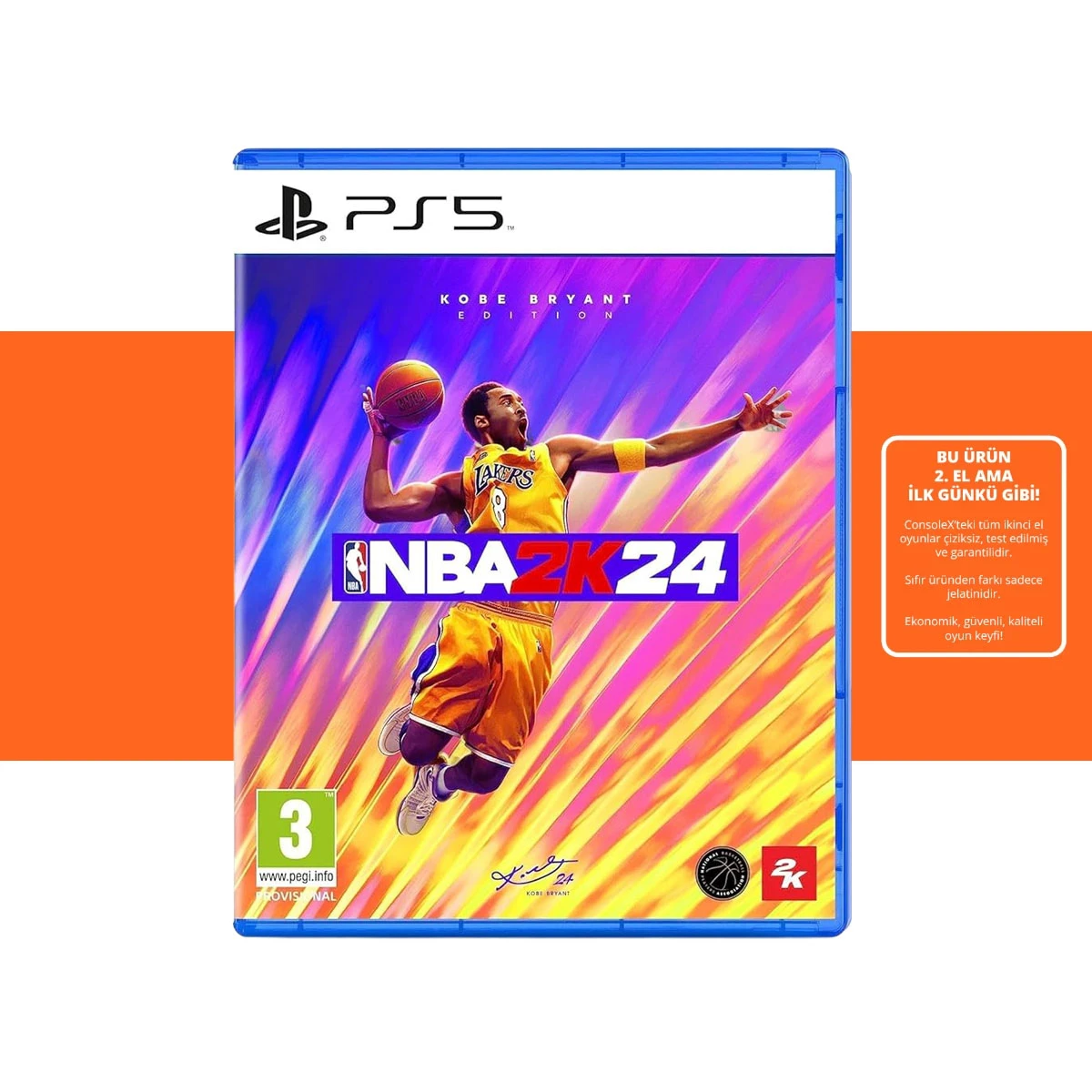 [2.EL] Nba 2K24 Kobe Bryant Edition - Ps5 Oyun