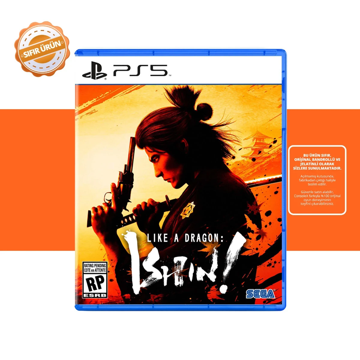 Like A Dragon İshin - Ps5 Oyun [SIFIR]