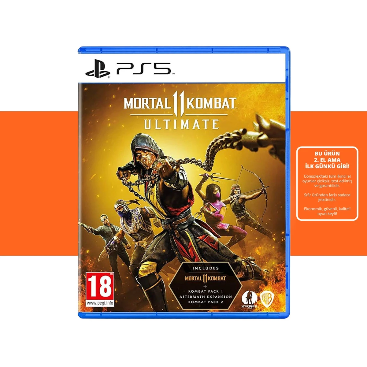 [2.EL] Mortal Kombat 11 Ultimate - Ps5 Oyun