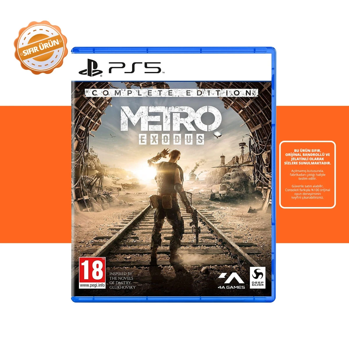 Metro Exodus Complete Edition - Ps5 Oyun [SIFIR]
