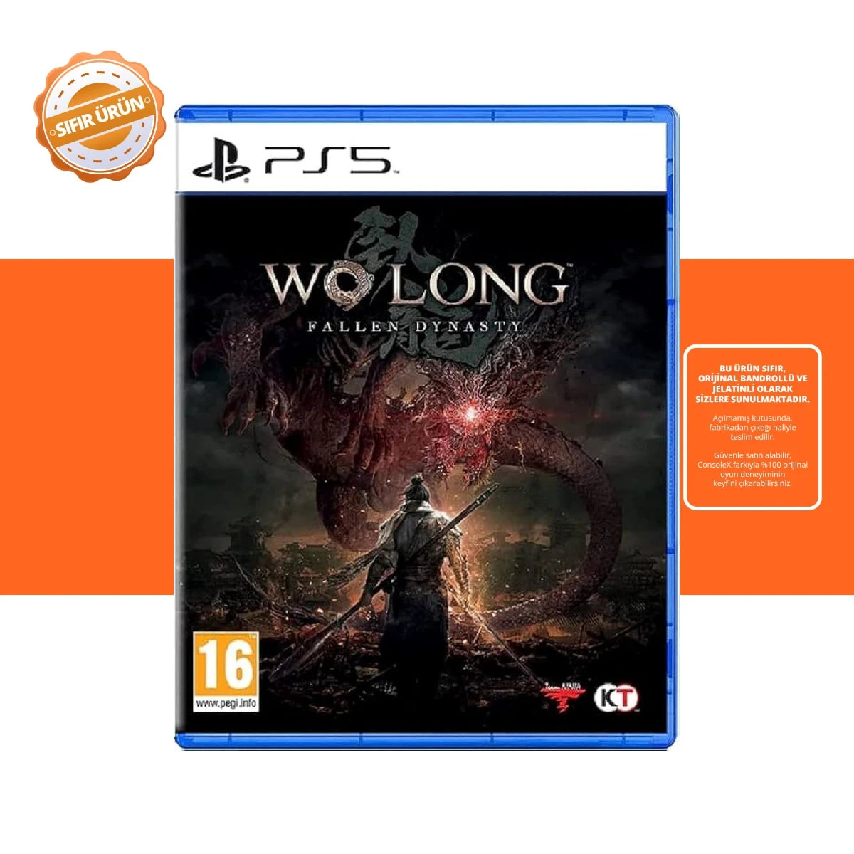 Wo Long Fallen Dynasty - Ps5 Oyun [SIFIR]
