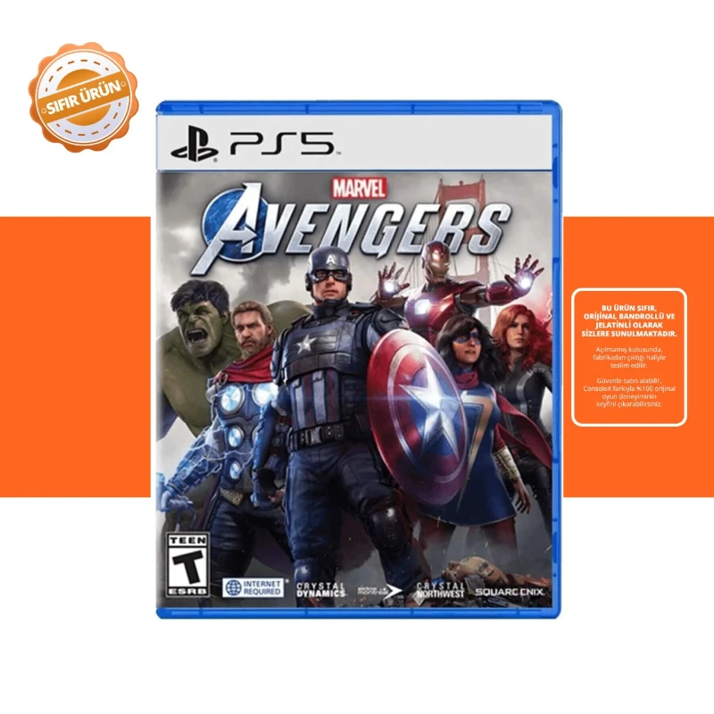 Marvels Avengers - Ps5 Oyun [SIFIR]