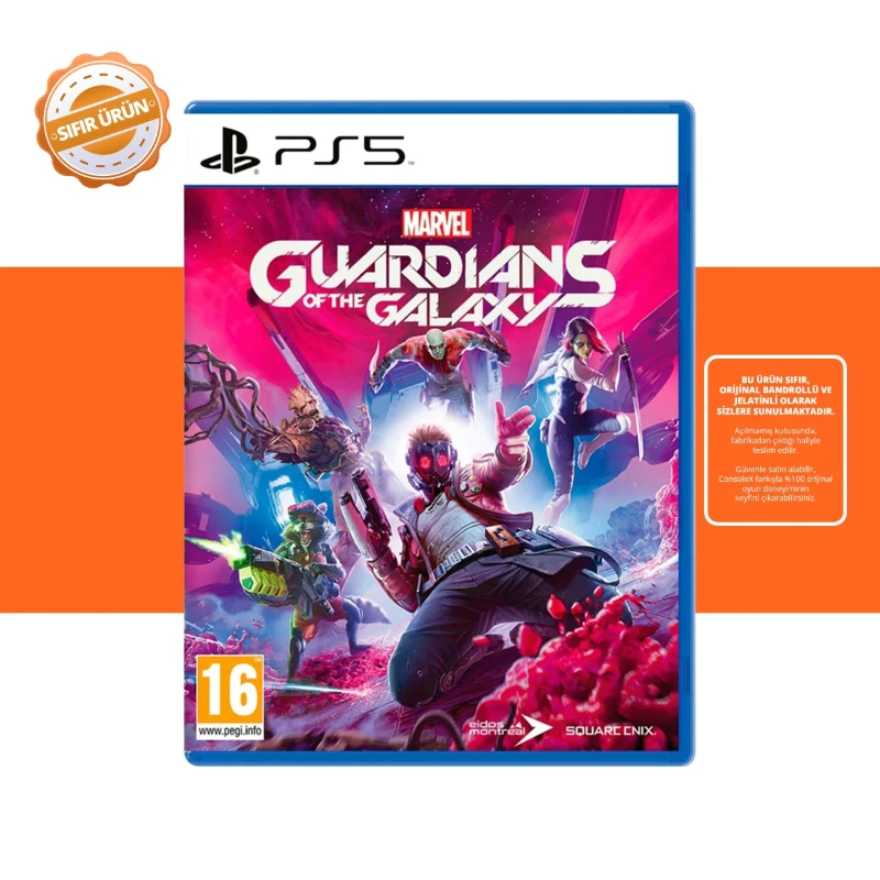 Marvels Guardians of the Galaxy - Ps5 Oyun [SIFIR]