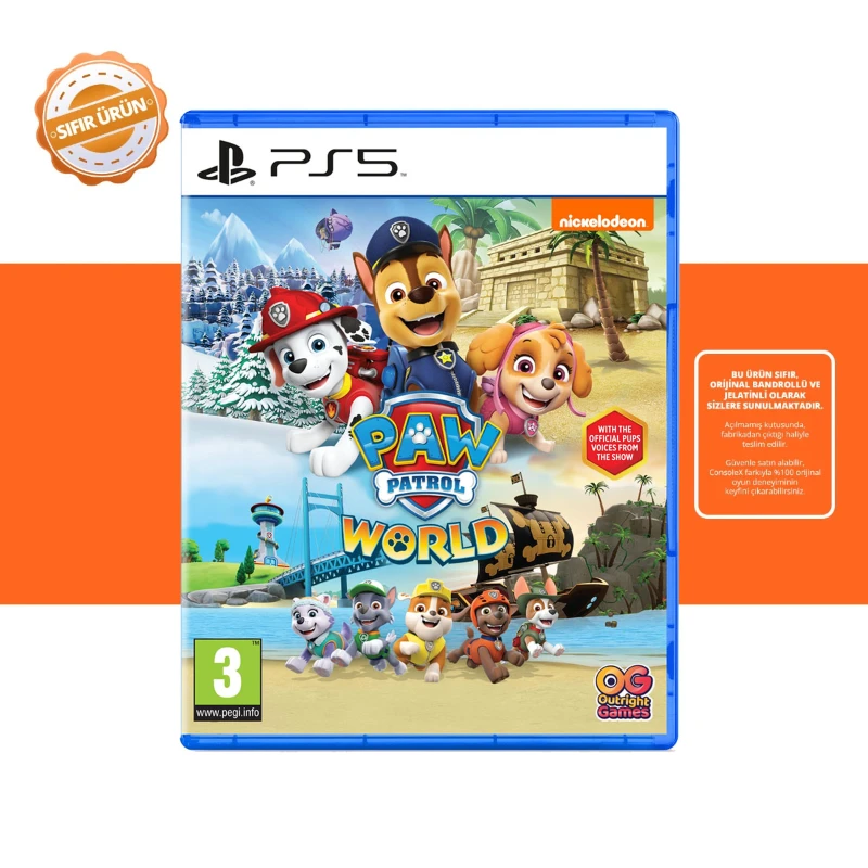 PAW Patrol World – PS5 Oyun [SIFIR]
