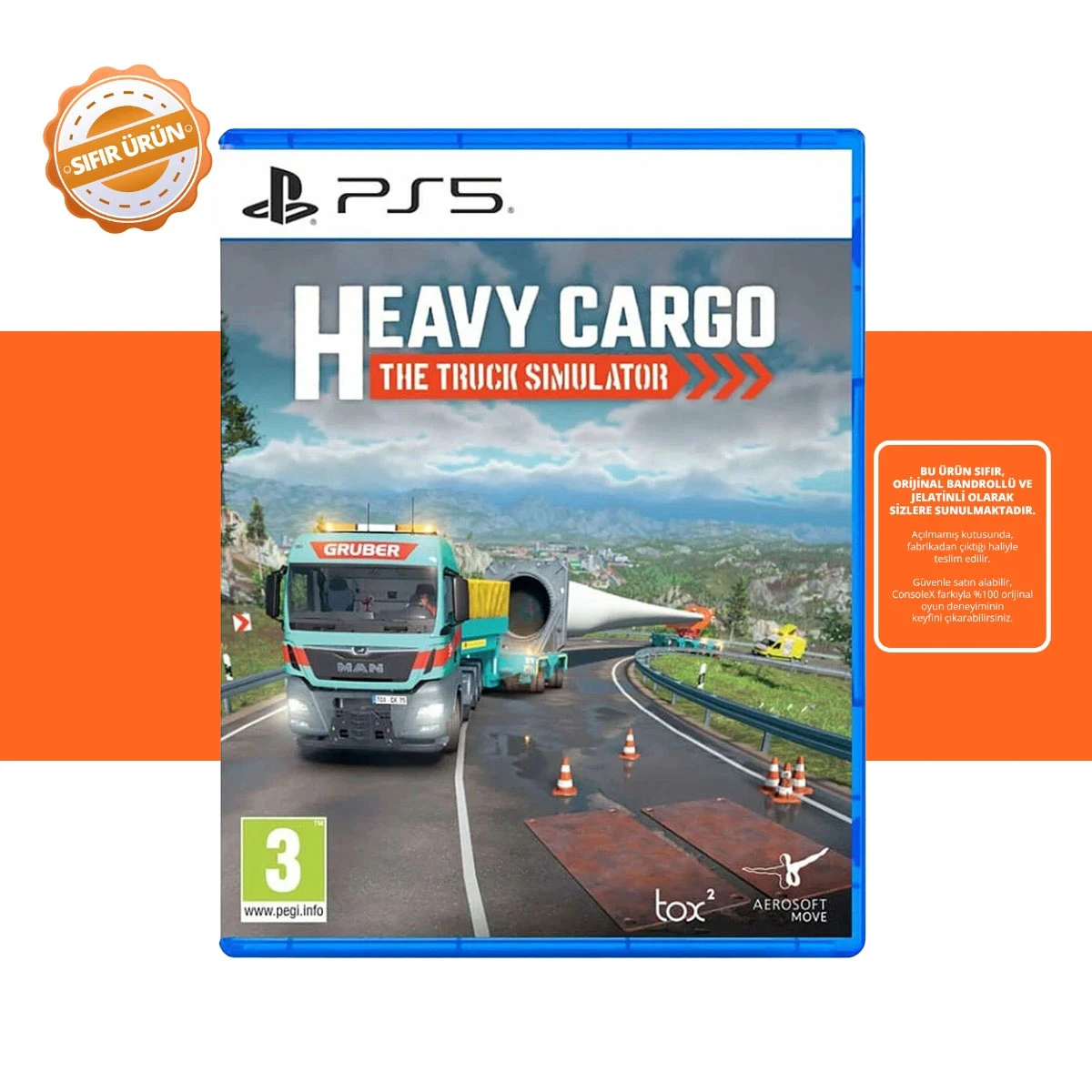 Heavy Cargo: The Truck Simulator – PS5 Oyun [SIFIR]