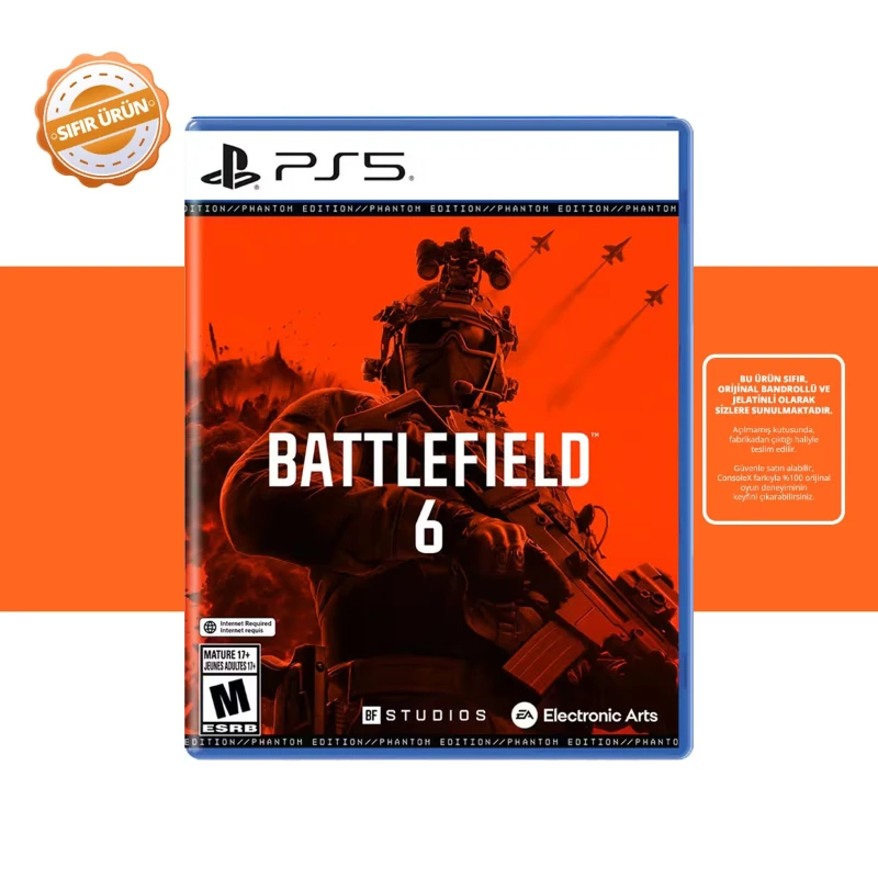 Battlefield 6 – Phantom Edition – PS5 Oyun [SIFIR]