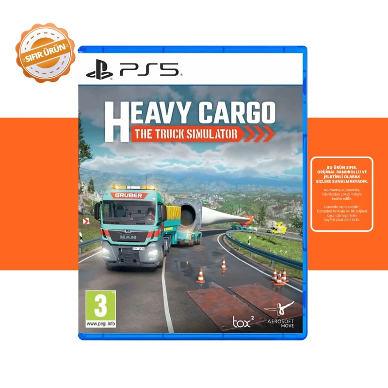 Heavy Cargo: The Truck Simulator – PS5 Oyun [SIFIR]