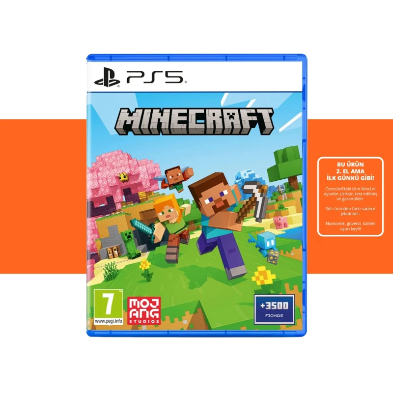 [2.EL] Minecraft (PPSA-17221) - Ps5 Oyun