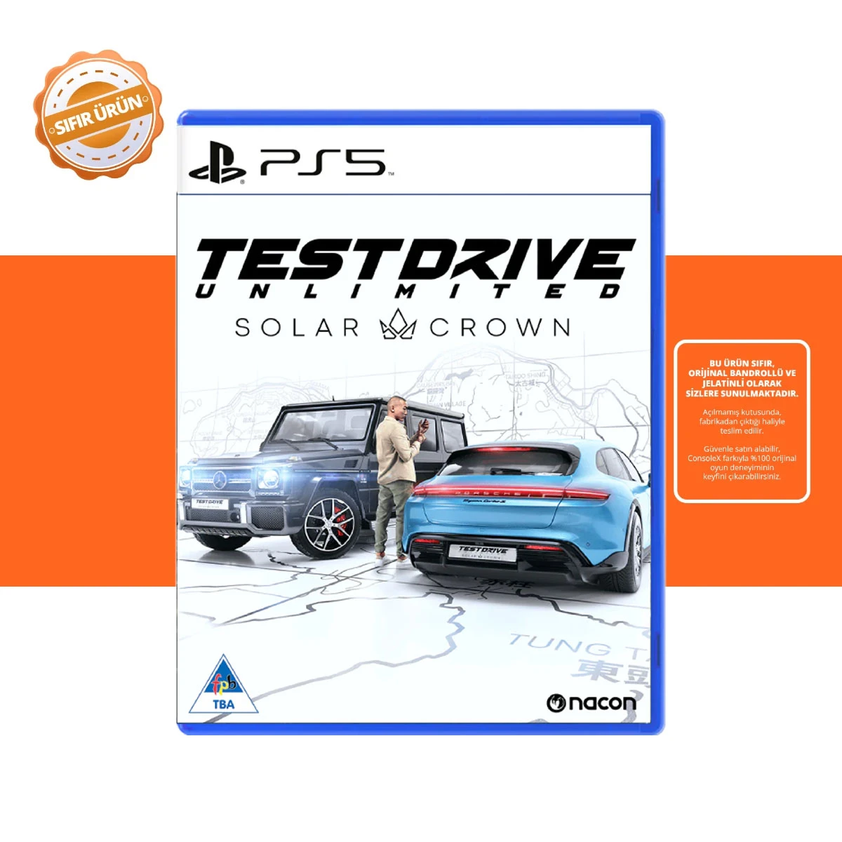 Test Drive Unlimited Solar Crown - PS5 Oyun [SIFIR]
