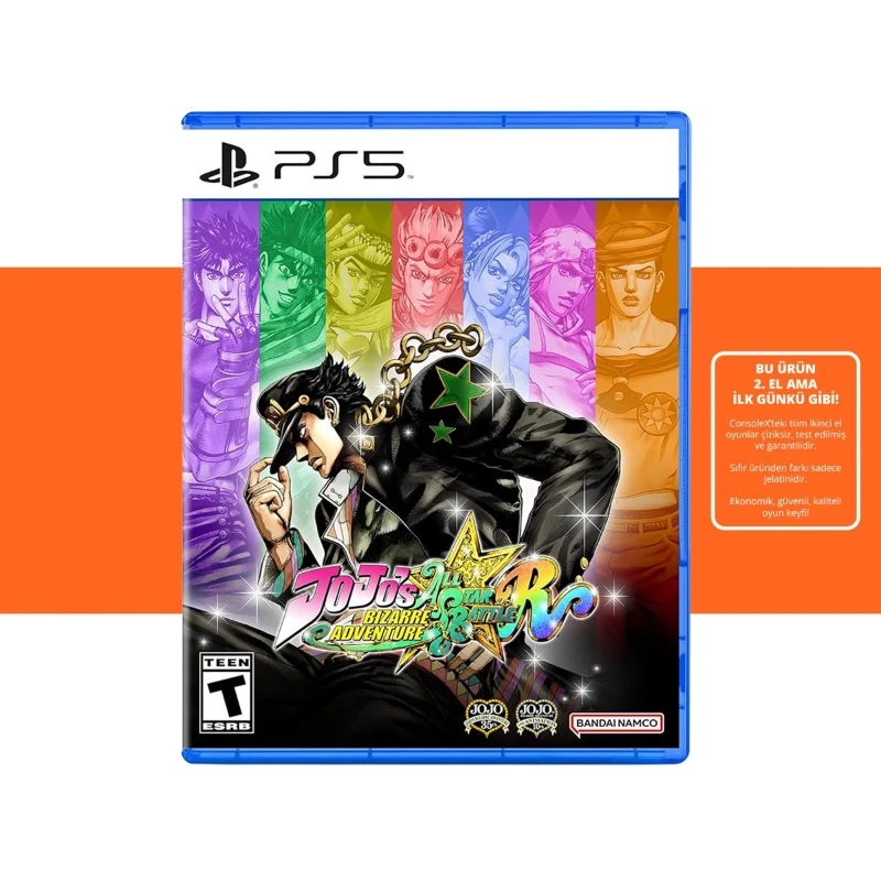 [2.EL] JoJo's Bizarre Adventure: All-Star Battle R - PS5 Oyun 