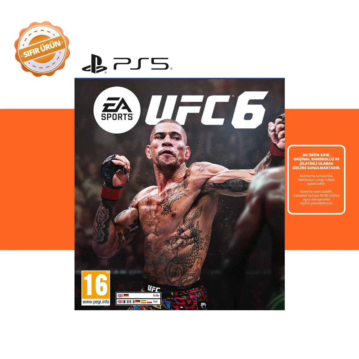 UFC 6 PS5 Oyun [SIFIR]