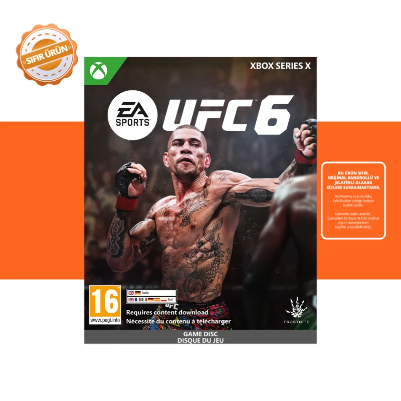 UFC 6 Xbox Oyun [SIFIR]