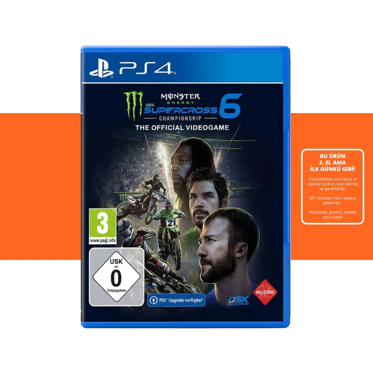 [2.EL] Monster Energy Supercross 6 - PS4 Oyun 