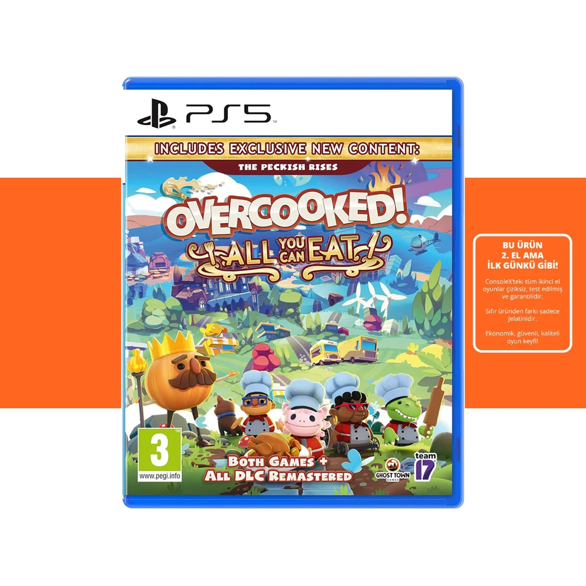 [2.EL] Overcooked All You Can Eat - Ps5 Oyun