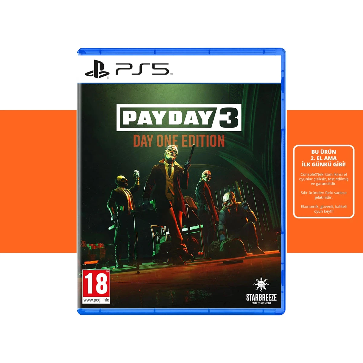 [2.EL] Payday 3  - Ps5 Oyun