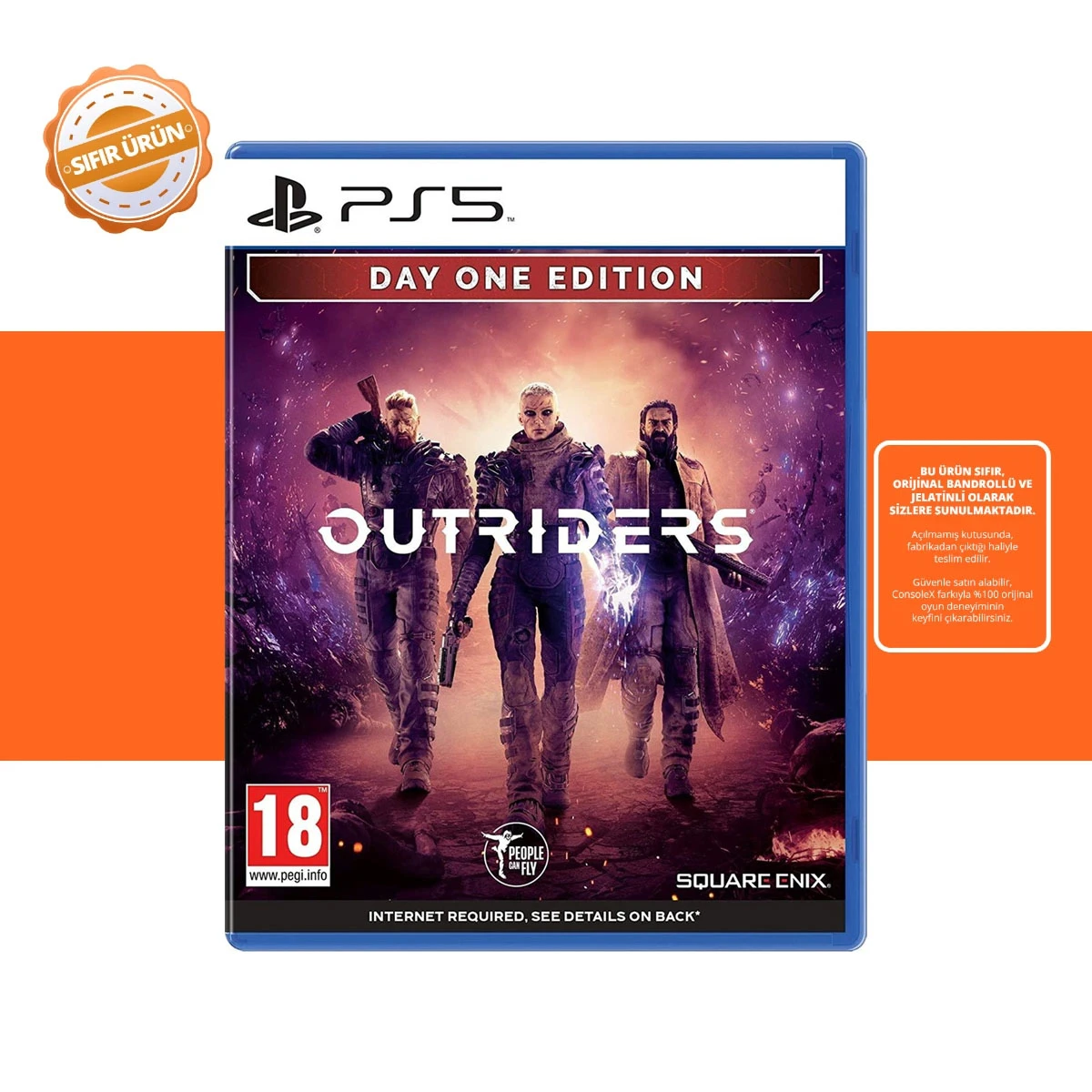 OUTRIDERS - Ps5 Oyun [SIFIR]