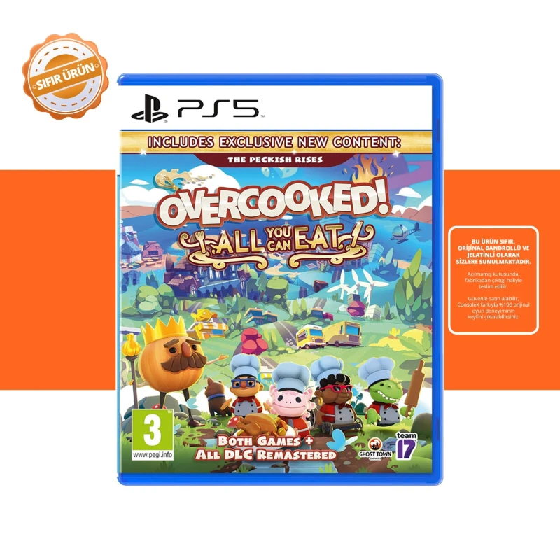 Overcooked All You Can Eat - Ps5 Oyun [SIFIR]