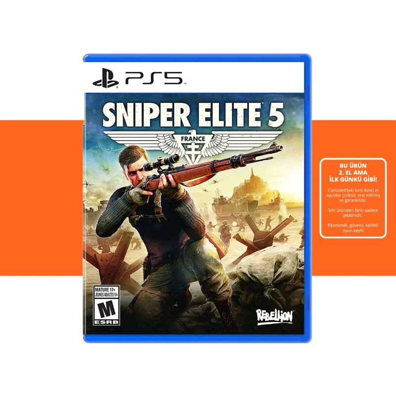 [2.EL] Sniper Elite 5 - Ps5 Oyun