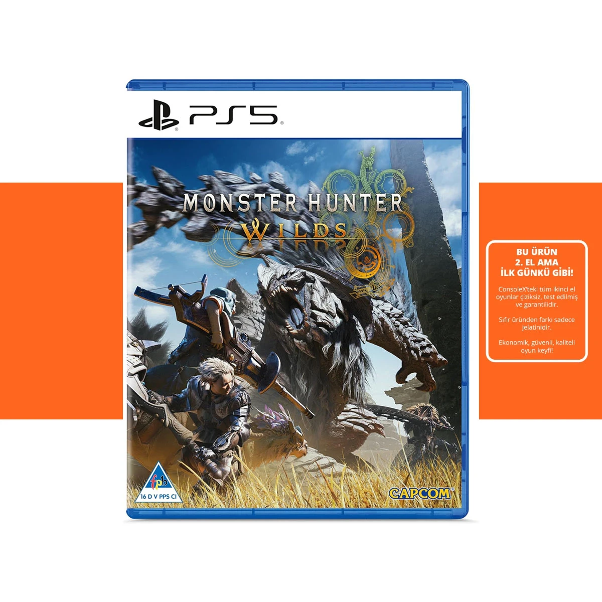 [2.EL] PS5 Capcom Monster Hunter Wilds Oyun (Lent Edition)