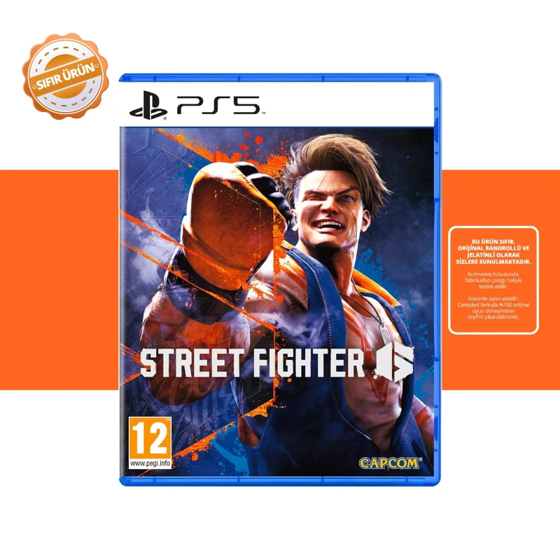 Street Fighter 6 - Ps5 Oyun [SIFIR]