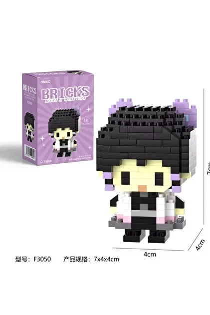 Shinobu Mikro Blok Yapı Oyuncağı Mini Blok Koleksiyon Seti - F3050