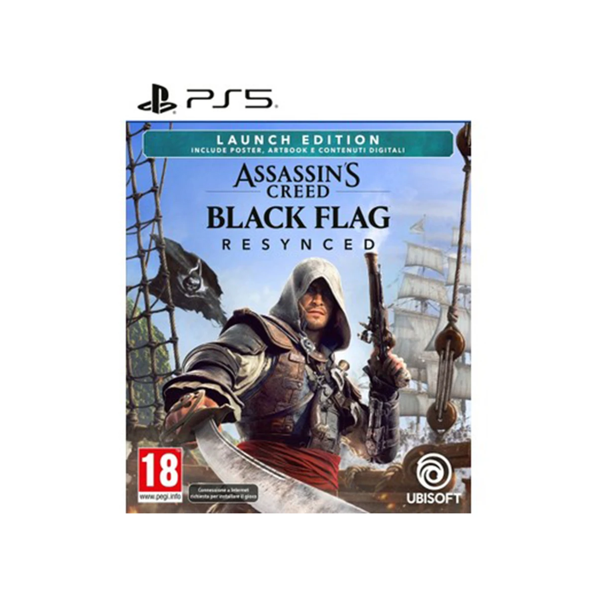 Assassin's Creed Black Flag Resynced Launch Edition PS5 Oyun [SIFIR]