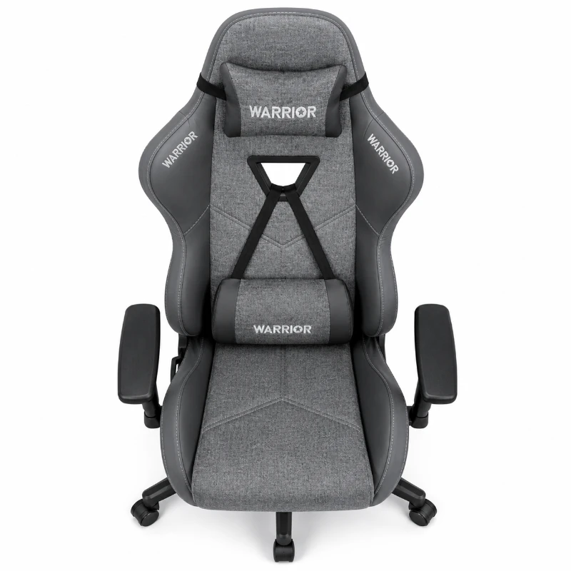 Warrior Aragorn Kumaş Oyuncu Koltuğu Gri Ergonomik Bilgisayar ve Gaming Koltuğu - 1598B0512