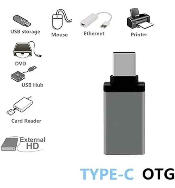 ACL ACU-04 USB 3.0 Type-C to USB-A OTG Dönüştürücü Adaptör