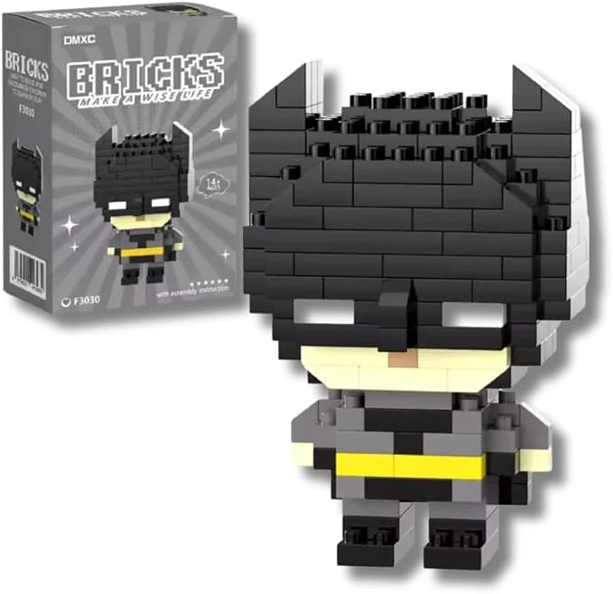 Bricks Batman Mini Mikro Blok Yapı Oyuncağı Koleksiyon Seti- F3030